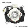 Контактная группа подушки безопасности Nissan Murano (Z50) (04-08), X-Trail (T31) (07-15) (B5567-JS40A / DEAA40)